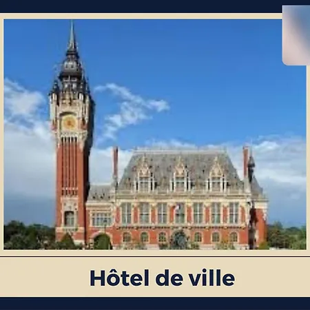 Apartament Aukabest 3 * Proche Ferry * Gare Calais